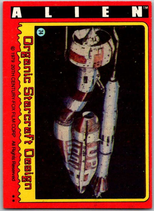 1979 Alien #74 Organic Starcraft Design  V45956