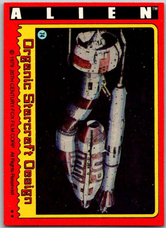 1979 Alien #74 Organic Starcraft Design  V45957