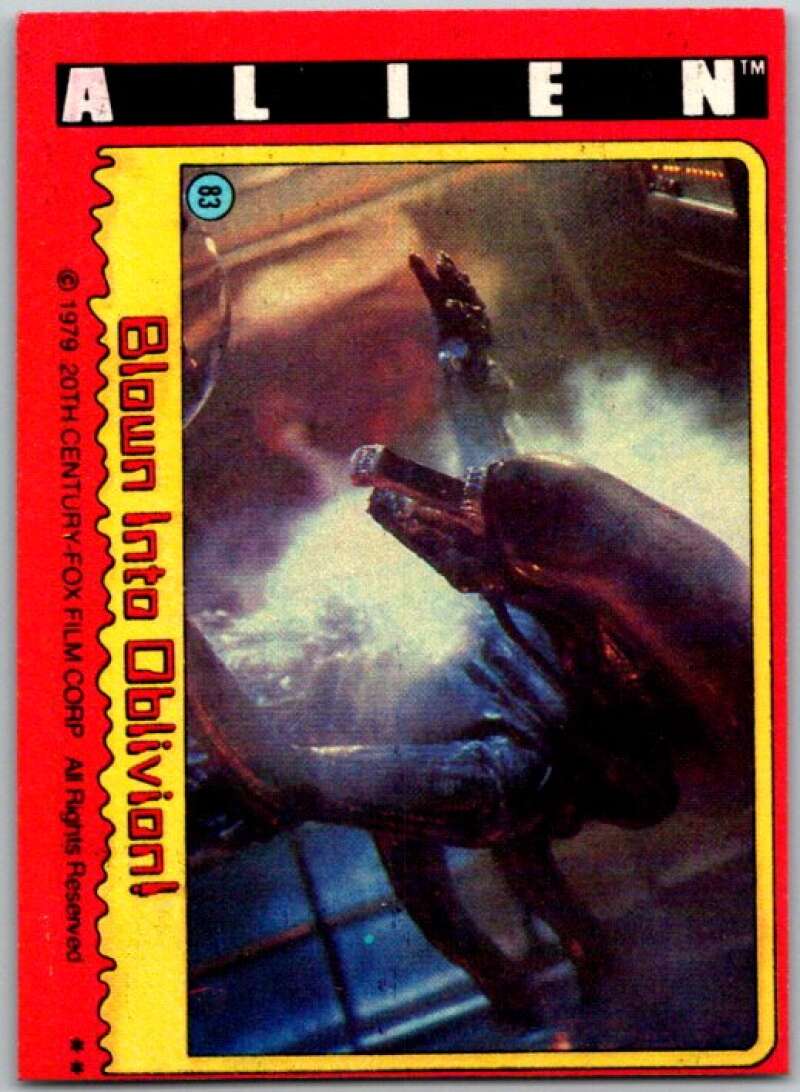 1979 Alien #83 Blown Into Oblivian  V45979