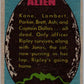 1979 Alien #84 The Survivor  V45983