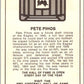 1975 Fleer The Immortal Roll Football #NNO Pete Pihos  V46094