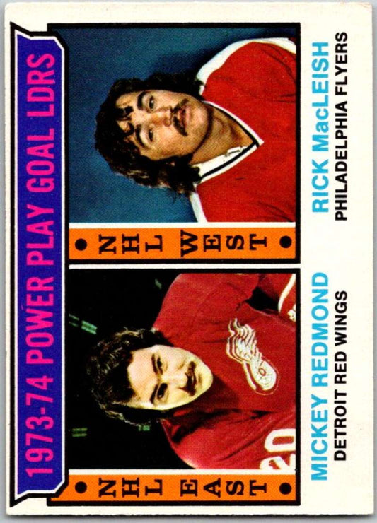 1974-75 O-Pee-Chee #6 Rick MacLeish LL  Philadelphia Flyers  V46127
