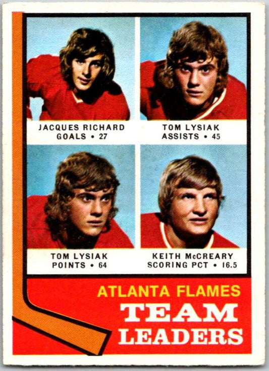 1974-75 O-Pee-Chee #14 Keith McCreary TL  Atlanta Flames  V46135
