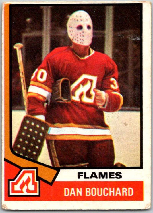 1974-75 O-Pee-Chee #15 Dan Bouchard  Atlanta Flames  V46136