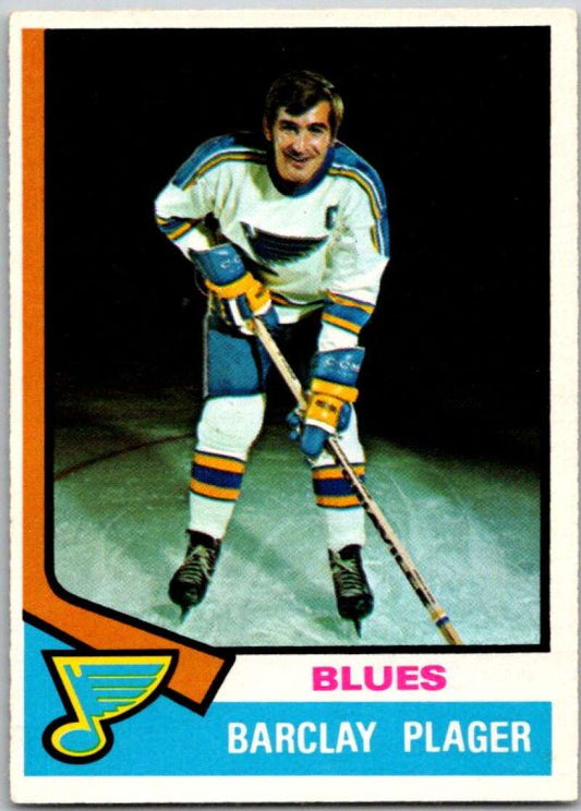 1974-75 O-Pee-Chee #87 Barclay Plager  St. Louis Blues  V46208