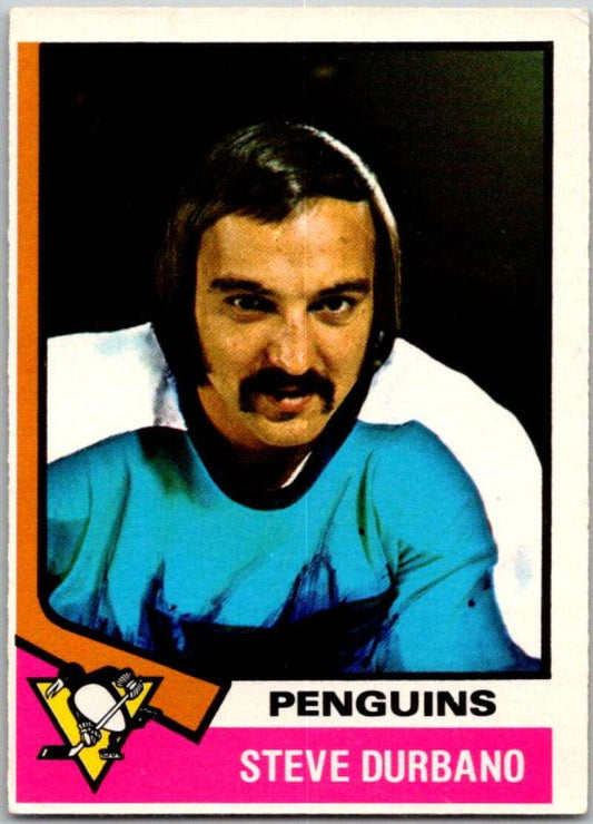 1974-75 O-Pee-Chee #106 Steve Durbano  Pittsburgh Penguins  V46226