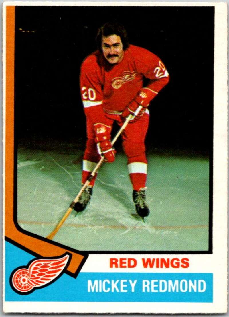 1974-75 O-Pee-Chee #120 Mickey Redmond   V46240