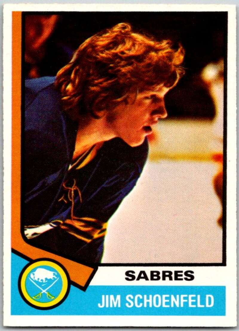 1974-75 O-Pee-Chee #121 Jim Schoenfeld  Buffalo Sabres  V46241