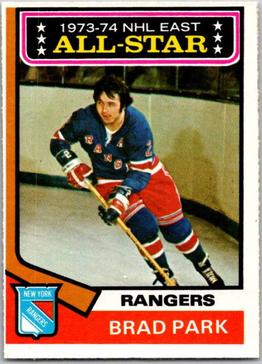 1974-75 O-Pee-Chee #131 Brad Park AS  New York Rangers  V46250