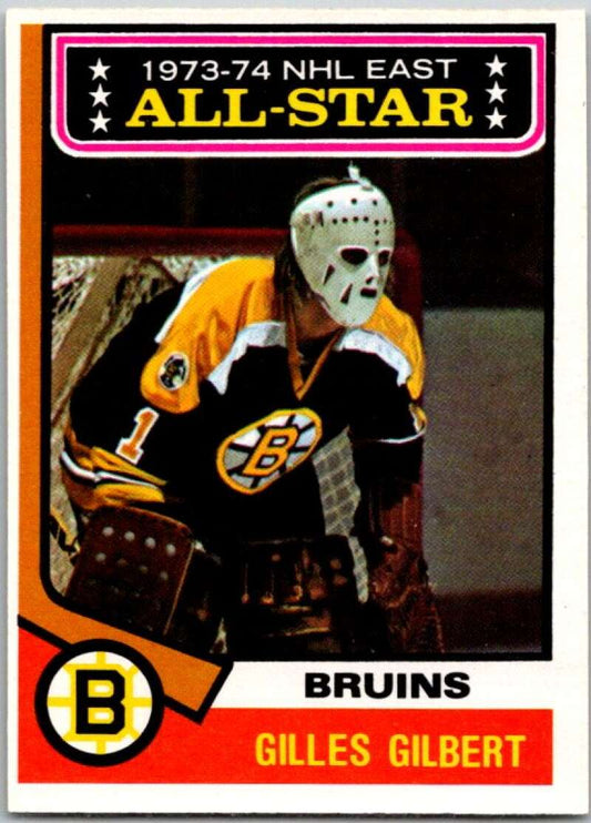 1974-75 O-Pee-Chee #132 Gilles Gilbert AS  Boston Bruins  V46251