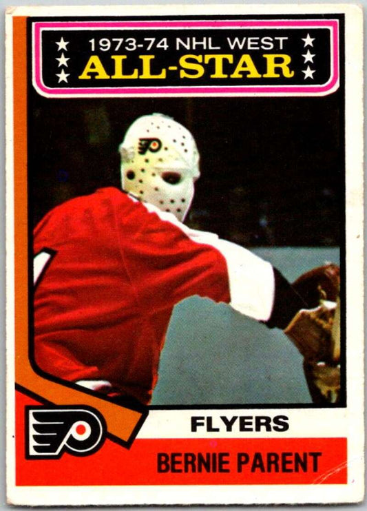 1974-75 O-Pee-Chee #138 Bernie Parent AS  Philadelphia Flyers  V46257