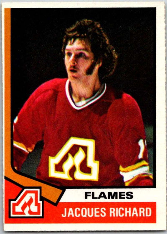 1974-75 O-Pee-Chee #139 Jacques Richard  Atlanta Flames  V46258
