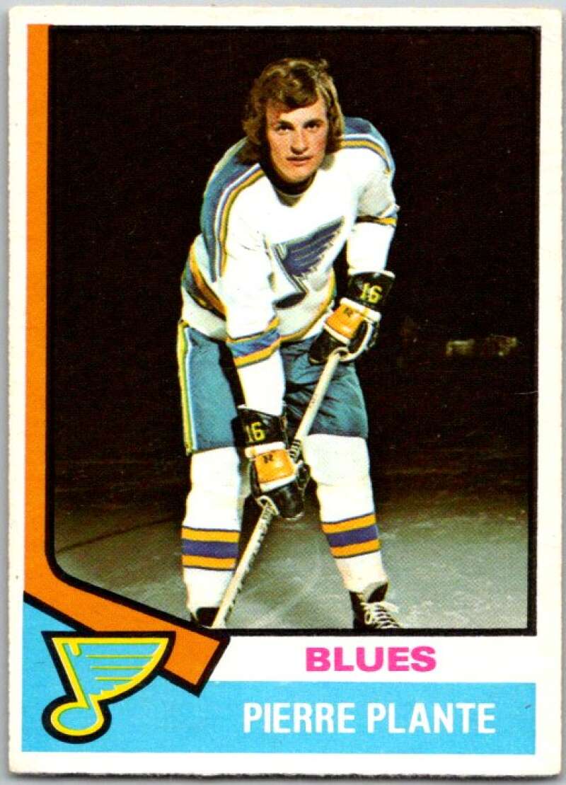 1974-75 O-Pee-Chee #149 Pierre Plante  St. Louis Blues  V46267