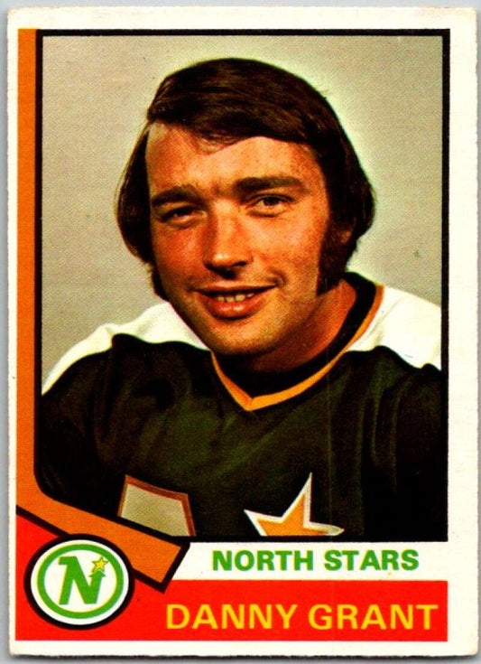 1974-75 O-Pee-Chee #174 Danny Grant  Minnesota North Stars  V46289