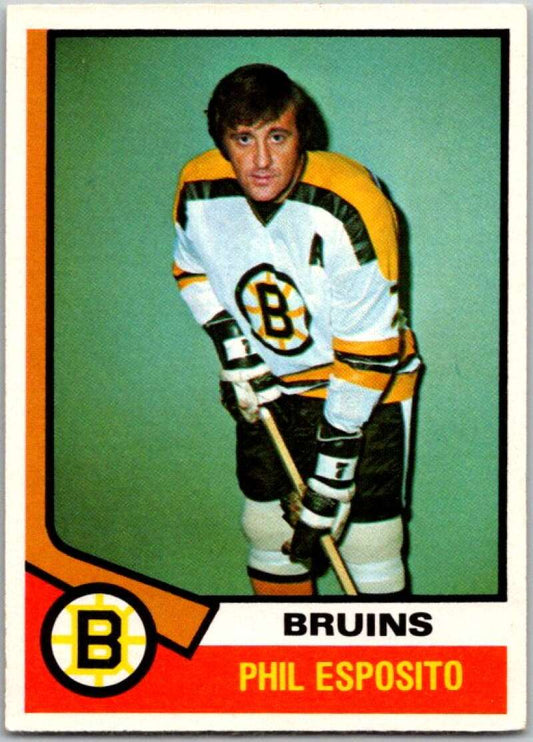 1974-75 O-Pee-Chee #200 Phil Esposito  Boston Bruins  V46313