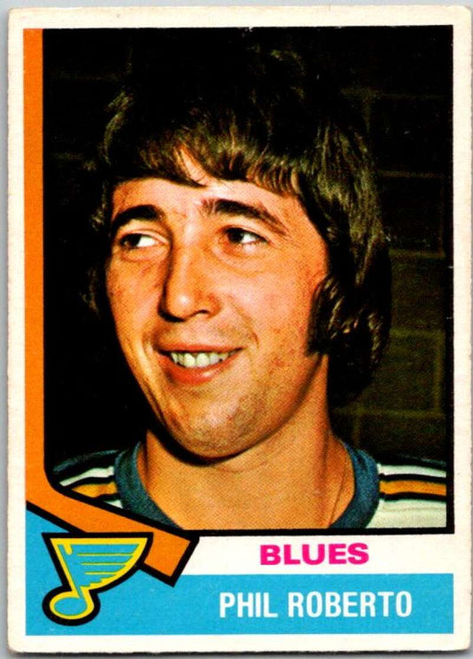 1974-75 O-Pee-Chee #208 Phil Roberto  St. Louis Blues  V46321