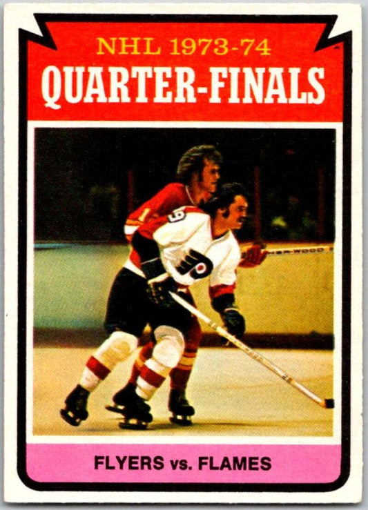 1974-75 O-Pee-Chee #209 Quarterfinals  Philadelphia Flyers  V46322