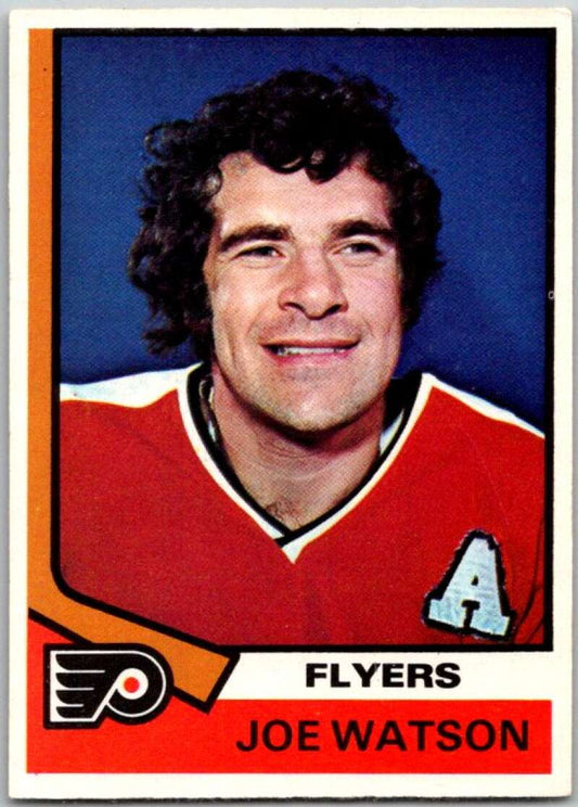 1974-75 O-Pee-Chee #217 Joe Watson  Philadelphia Flyers  V46330