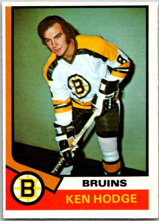1974-75 O-Pee-Chee #230 Ken Hodge  Boston Bruins  V46343