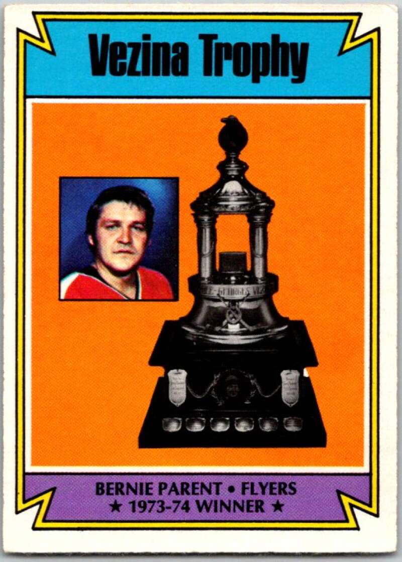 1974-75 O-Pee-Chee #249 Bernie Parent  Philadelphia Flyers  V46362