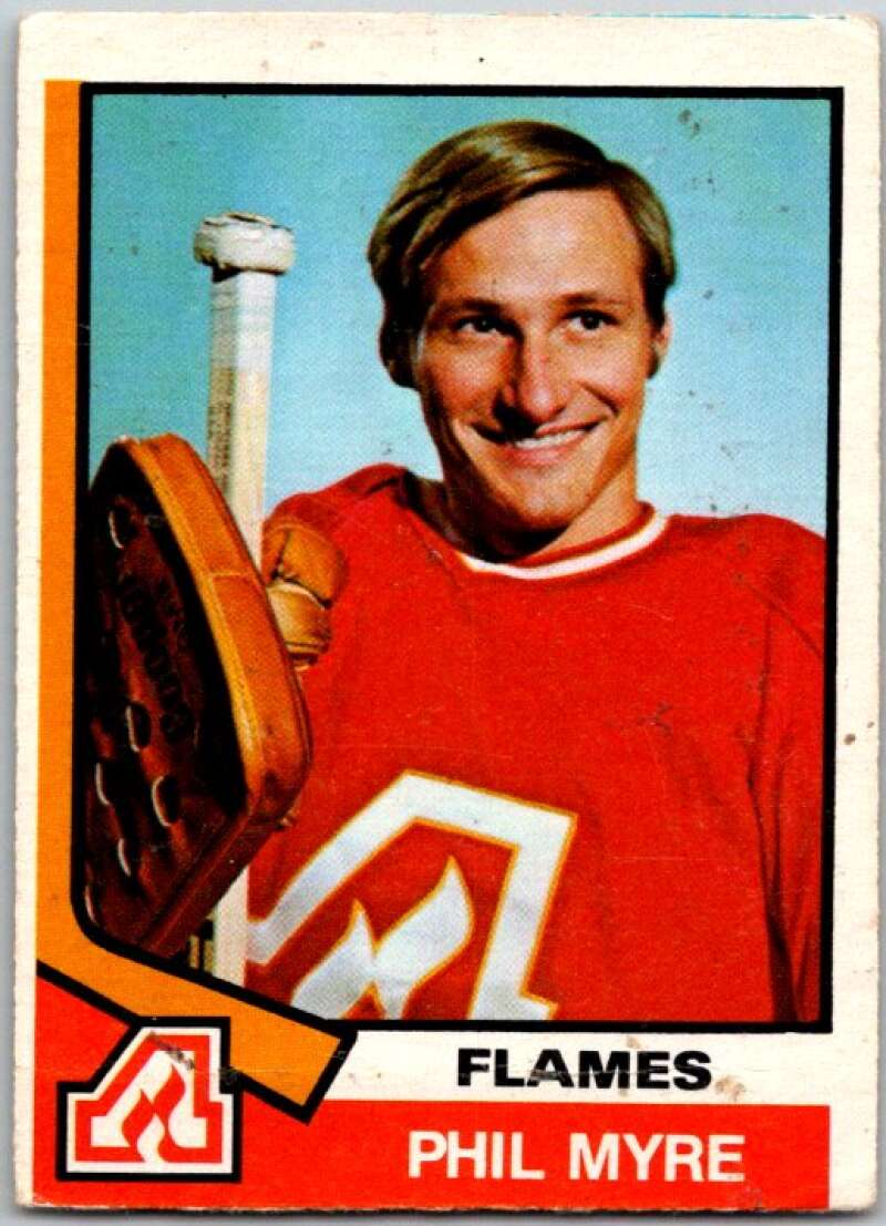 1974-75 O-Pee-Chee #270 Phil Myre  Atlanta Flames  V46382