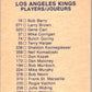 1974-75 O-Pee-Chee #287 Los Angeles Kings TC  Los Angeles Kings  V46398