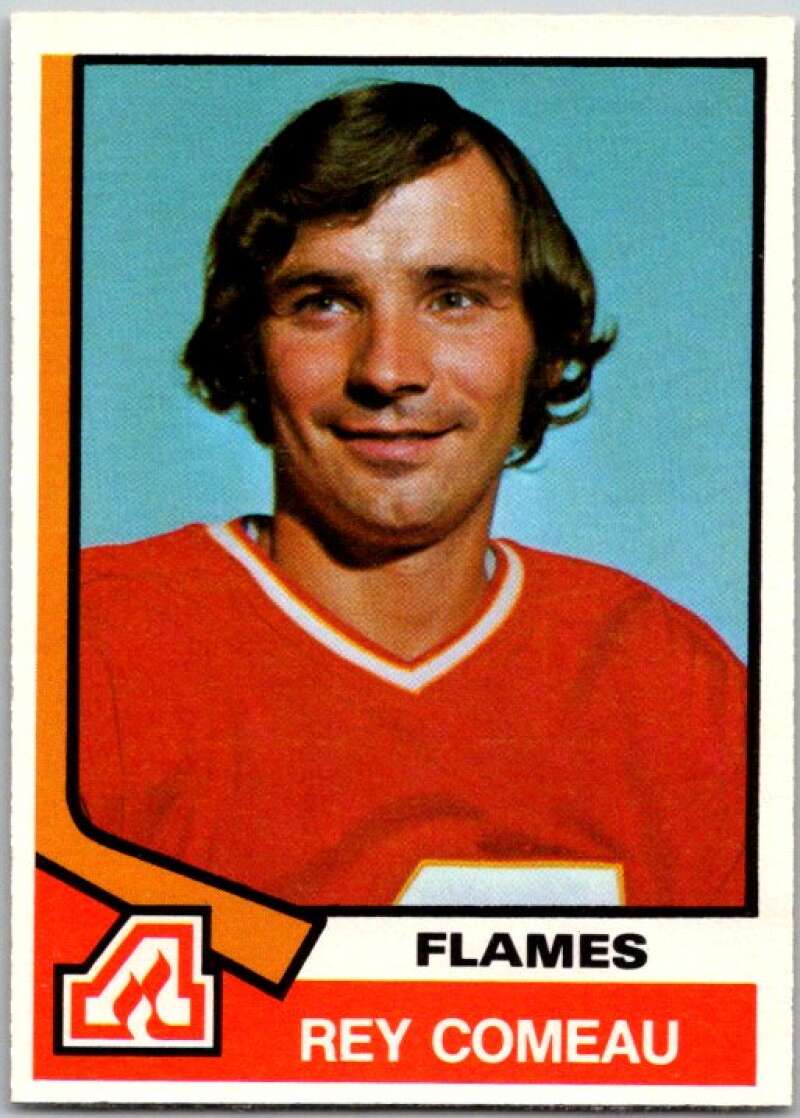 1974-75 O-Pee-Chee #296 Rey Comeau  Atlanta Flames  V46407