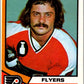 1974-75 O-Pee-Chee #334 Orest Kindrachuk  RC Rookie Philadelphia Flyers  V46444