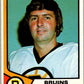 1974-75 O-Pee-Chee #376 Ross Brooks  RC Rookie Boston Bruins  V46484