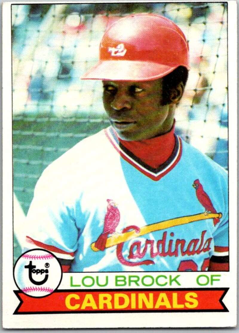 1979 Topps MLB #665 Lou Brock  St. Louis Cardinals  V46726