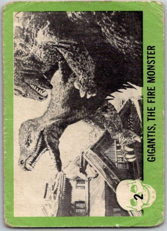 1961 Horror Monsters #2 Gigantis, The Fire Monster  V46748