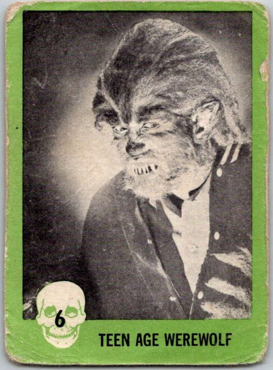 1961 Horror Monsters #6 Teen Age Werewolf  V46750