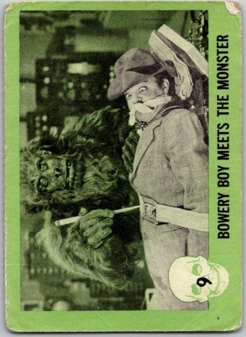 1961 Horror Monsters #9 Bowery Boy Meets Monster  V46752