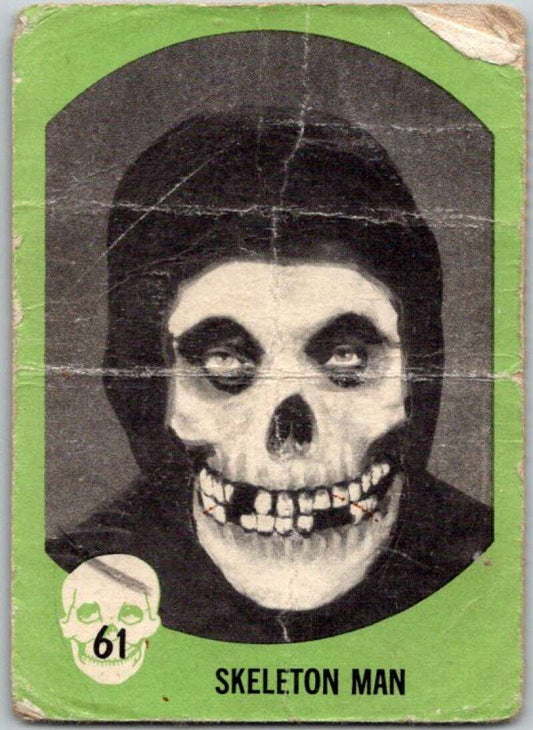 1961 Horror Monsters #61 Skeleton Man  V46762