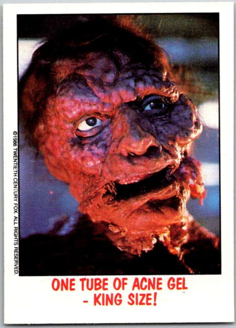 1988 OPC Fright Flicks #35 One Tube of Acne Gel King Size   V46814