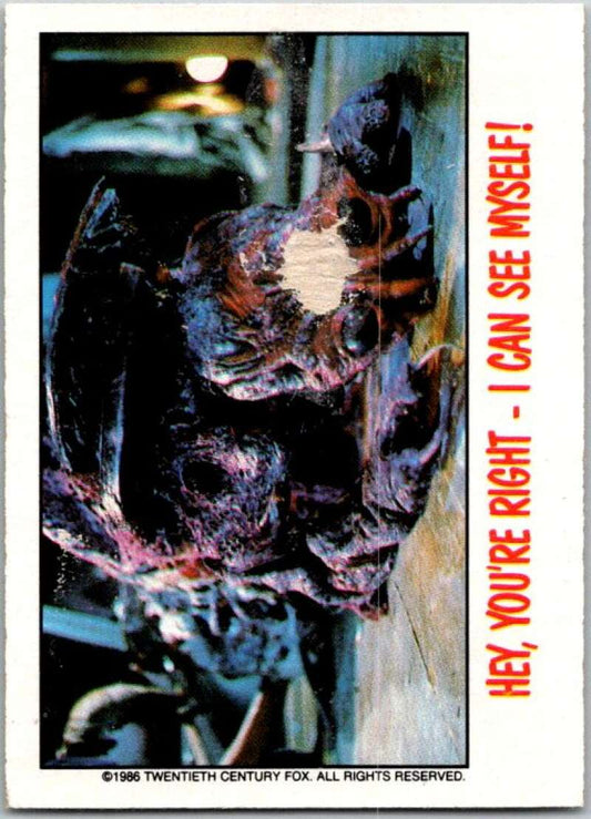 1988 OPC Fright Flicks #81 Hey/You're Right I Can See Myself   V46839