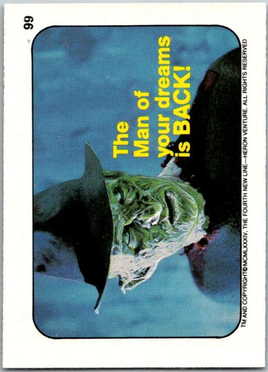 1988 OPC Fright Flicks #99 Man of your Dreams V46854