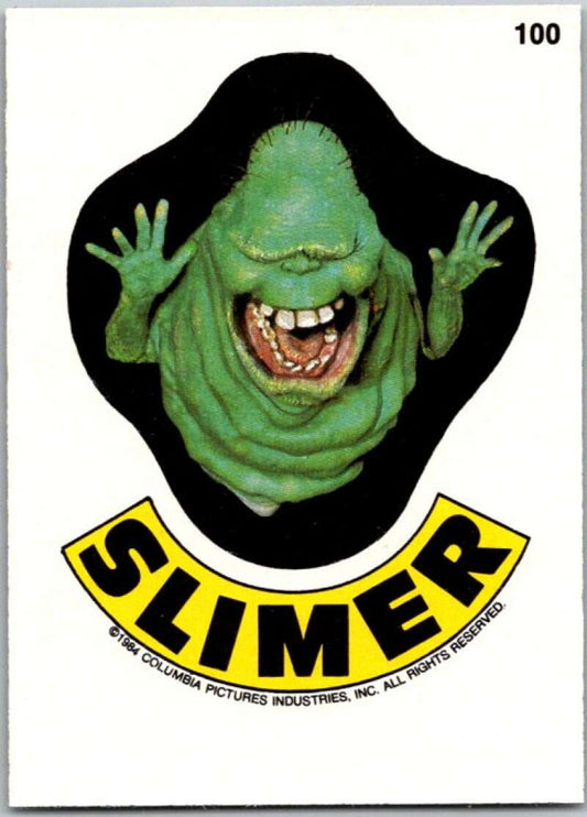 1988 OPC Fright Flicks #100 Slimer V46855
