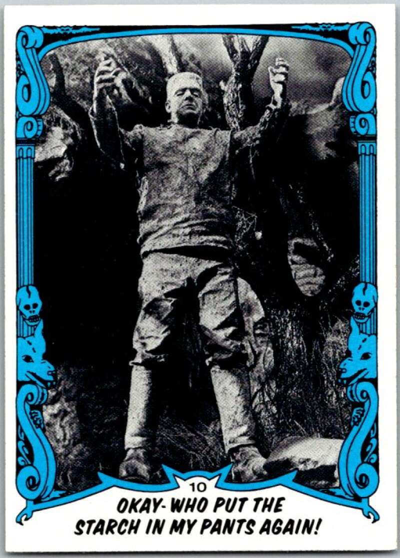 1981 You'll Die Laughing Creature #10 Okay- Who Put The Starch V46868