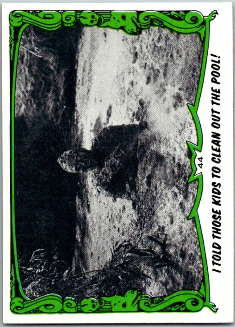 1981 You'll Die Laughing Creature #44 Told Kids To Clean Out The Pool!  V46916