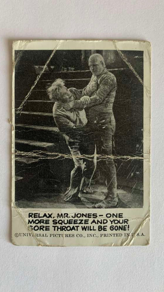 1962 Leaf Spook Stories #15 Relax, Mr. Jones One more squeeze  V46980