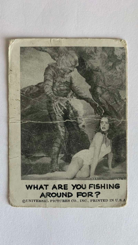 1961 Leaf Spook Stories #30 What are you fishing around for   V46997