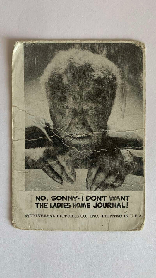1961 Leaf Spook Stories #37 SonnyI don't want the Ladies Journal   V47002