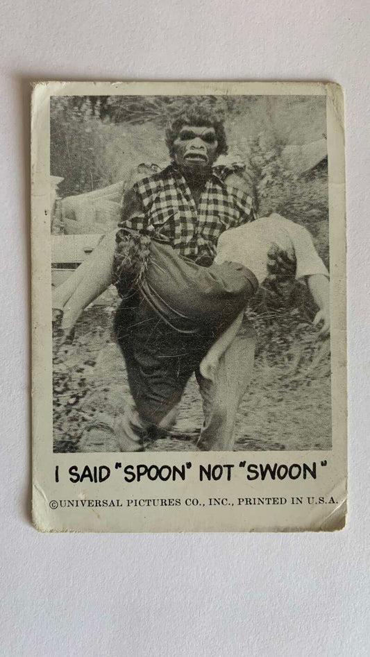 1961 Leaf Spook Stories #43 I said spoon not swoon   V47009