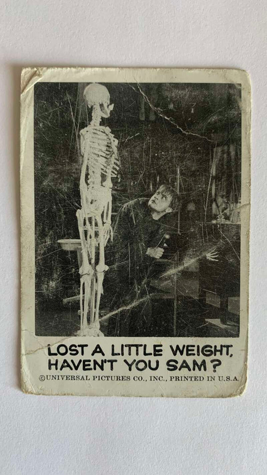 1961 Leaf Spook Stories #56 Lost a little weight haven't you Sam   V47023