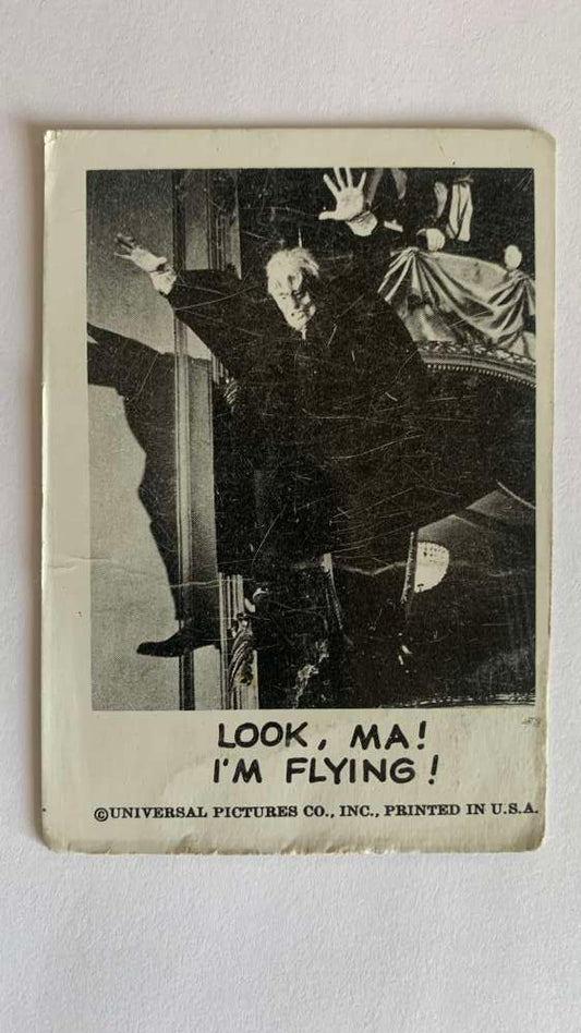 1961 Leaf Spook Stories #106 Look Ma I'm flying   V47043