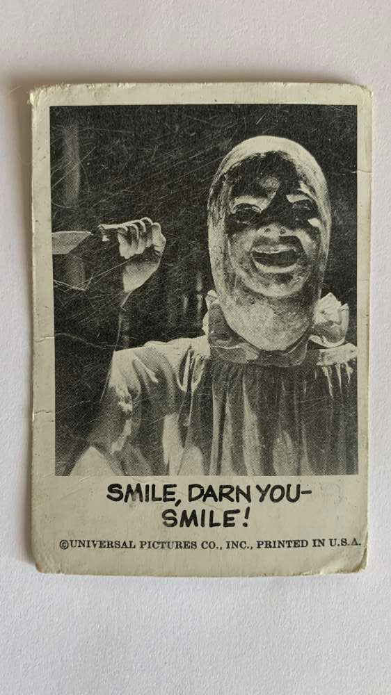 1961 Leaf Spook Stories #118Smile, darn You! V47050