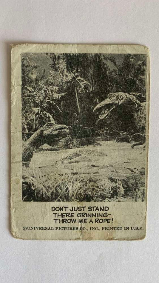 1961 Leaf Spook Stories #124 Don't just stand there grinning  V47054
