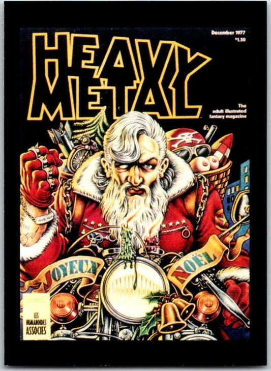 1991 Heavy Metal Magazine Card #9 December, 1977  V47162