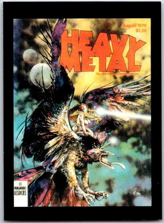 1991 Heavy Metal Magazine Card #17 August, 1978  V47164